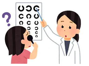近視・遠視/度數的日文