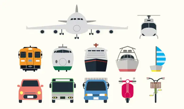 交通工具 (乗り物) 相關的日文〜Japanese Vocabulary related to Vehicles and Transportation