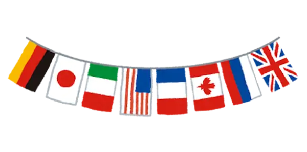 國家名字(国名)的日文〜Japanese Vocabulary related to Countries