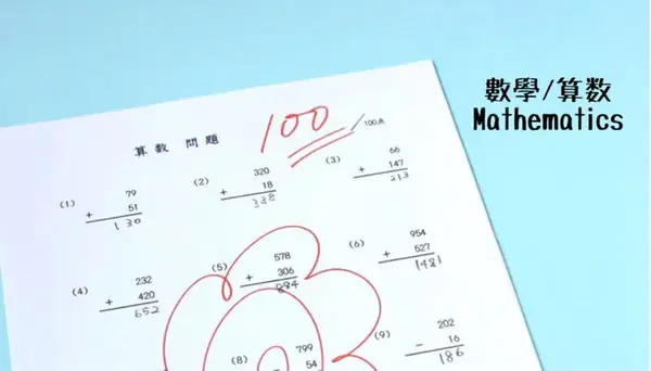 數學(算数)相關的日文〜Japanese Vocabulary related to Mathematics