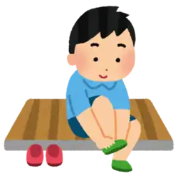 【動詞:はく】穿 (下半身)