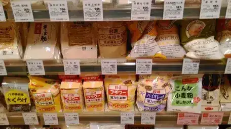 各種粉類的日語