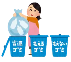 垃圾分類的日文