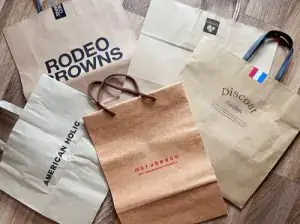 紙袋・紙質袋子的日文