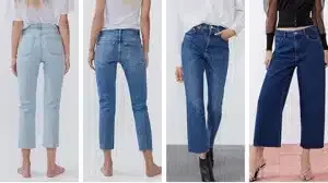 常見牛仔褲的版型 日文