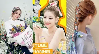 韓國愛豆髮夾造型 ❽ 髮巾 / 印花絲巾 日文怎麼說?