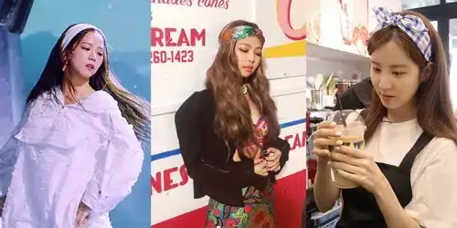 韓國愛豆髮夾造型 ❼ 髮帶 日文怎麼說?