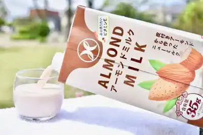 ❺ 杏仁堅果奶的日文