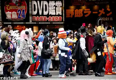 日本慶祝萬聖節嗎?