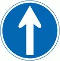 日本交通標誌:僅限指定方向行駛