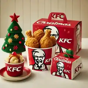 日本聖誕節的KFC肯德基炸雞