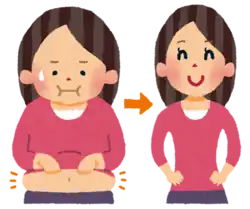 ダイエット 痩せる お腹が引っ込む