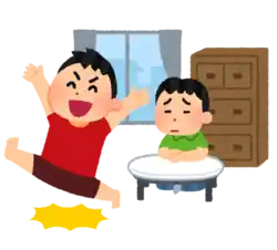 友達のうちに遊びに行く