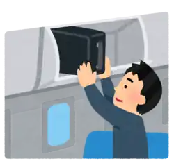 手荷物 飛行機に乗る