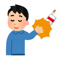 禁煙中 タバコは吸わない