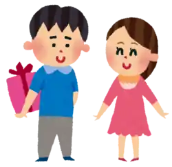 彼女にプレゼント