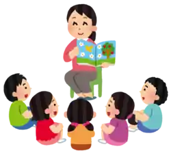 幼稚園 子供 先生