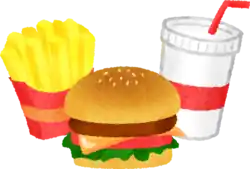 ファストフード バーガー