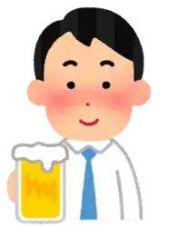 酒を飲む ビール